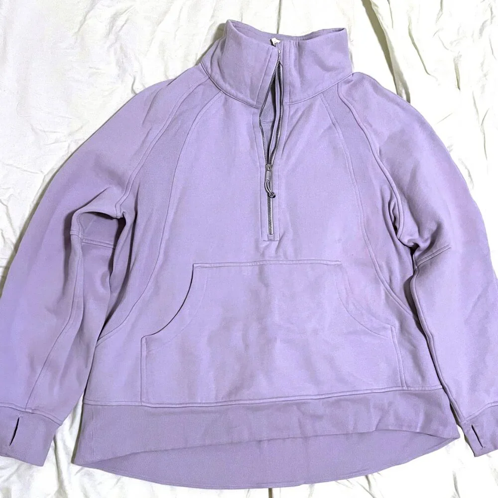 Lululemon Scuba Oversized Funnel-Neck Half Zip Long - Picture 2 of 5